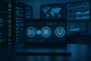 Computer screen in an IT enviornment 